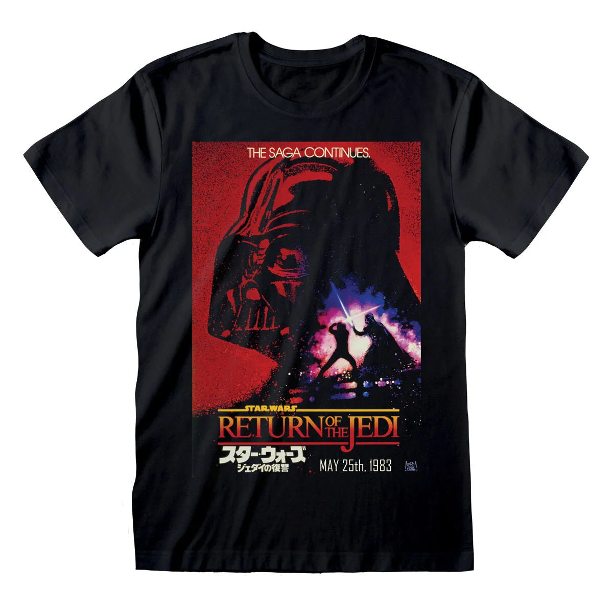 Star Wars Vader Poster Unisex-T-Shirt – Schwarz