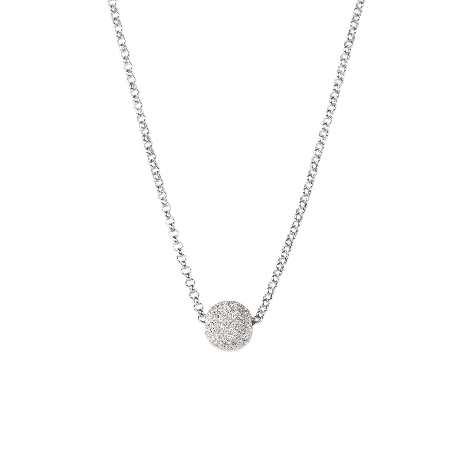 Stardust Halskette – Roségold und Silber