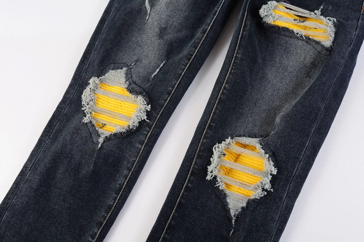SteelLine Herren Slim-Fit Jeans Schwarz – Produktansicht 4