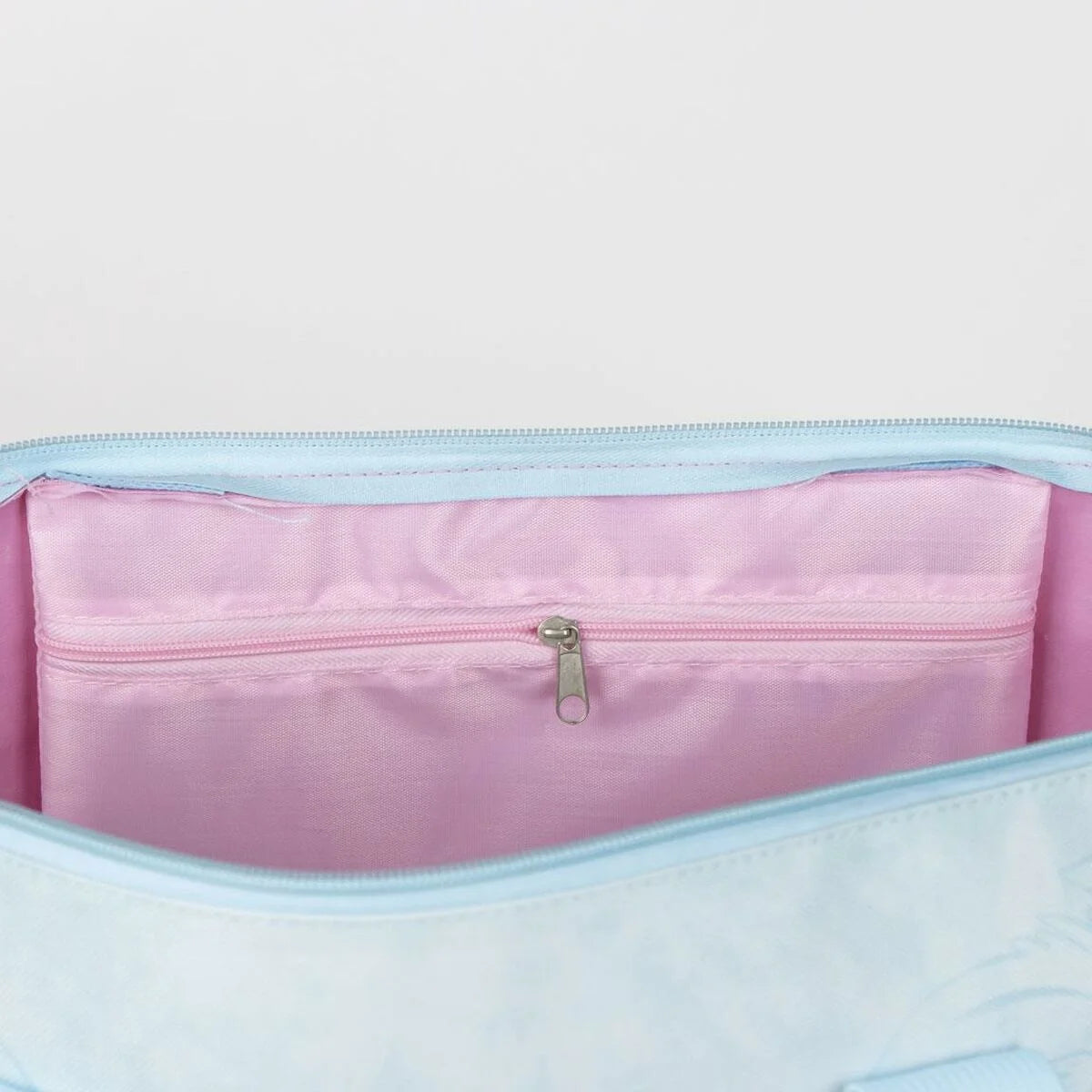 Stitch Strandtasche – Hellblau/Rosa, 48 cm – ausgewählte Produktansicht
