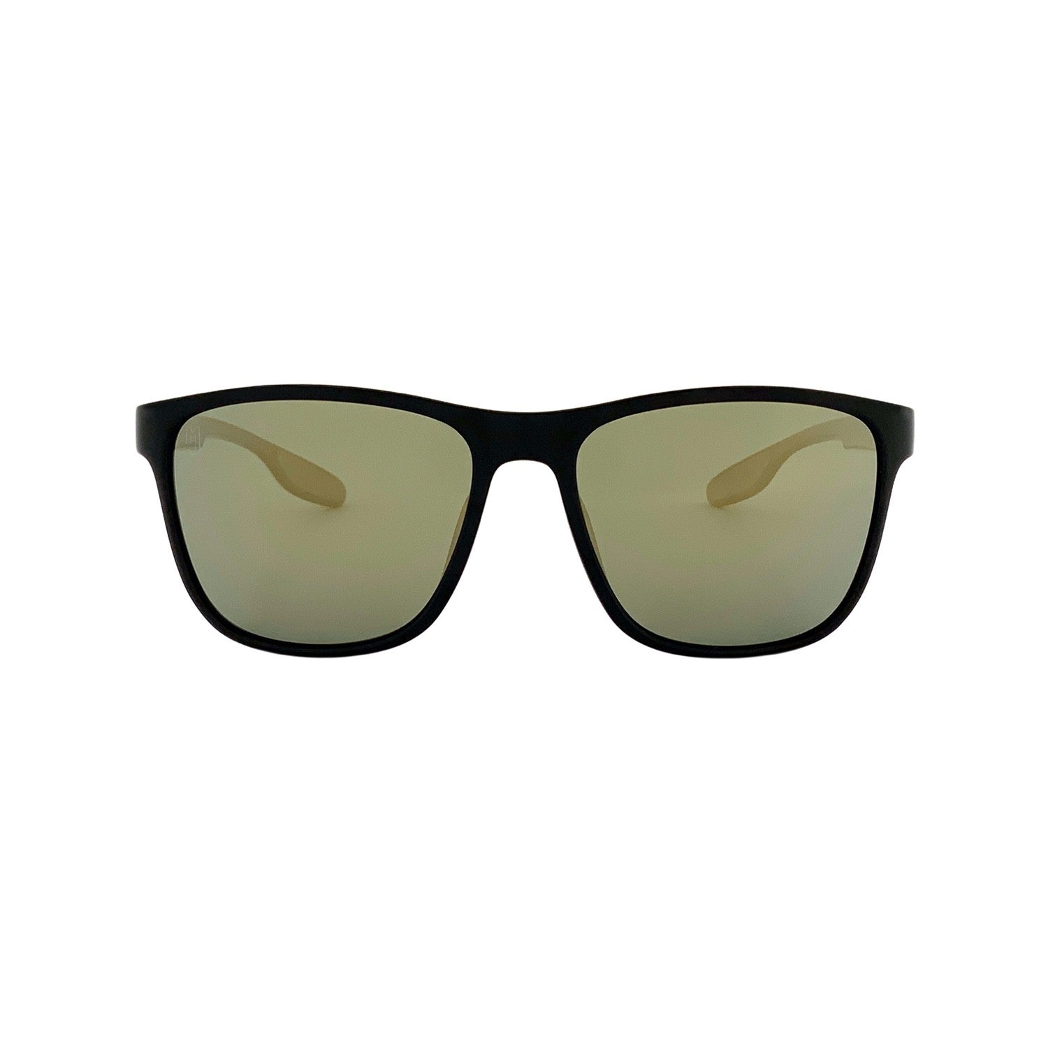 SU.VI Sonnenbrille 10424 in Frontansicht mit Gläserfarbe Gold verspiegelt
