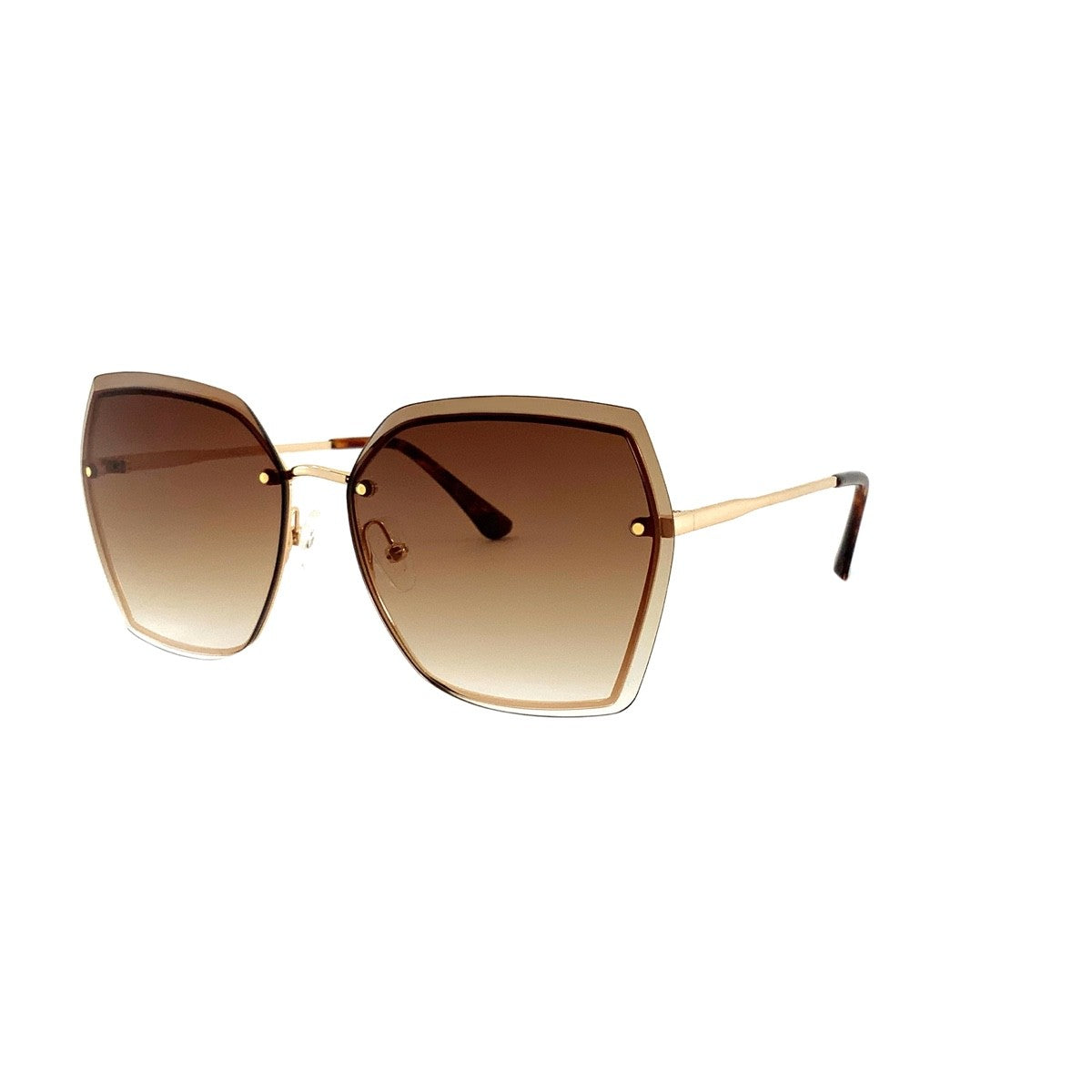 SU.VI Sonnenbrille 51018 Gold Braun – Produktansicht 2