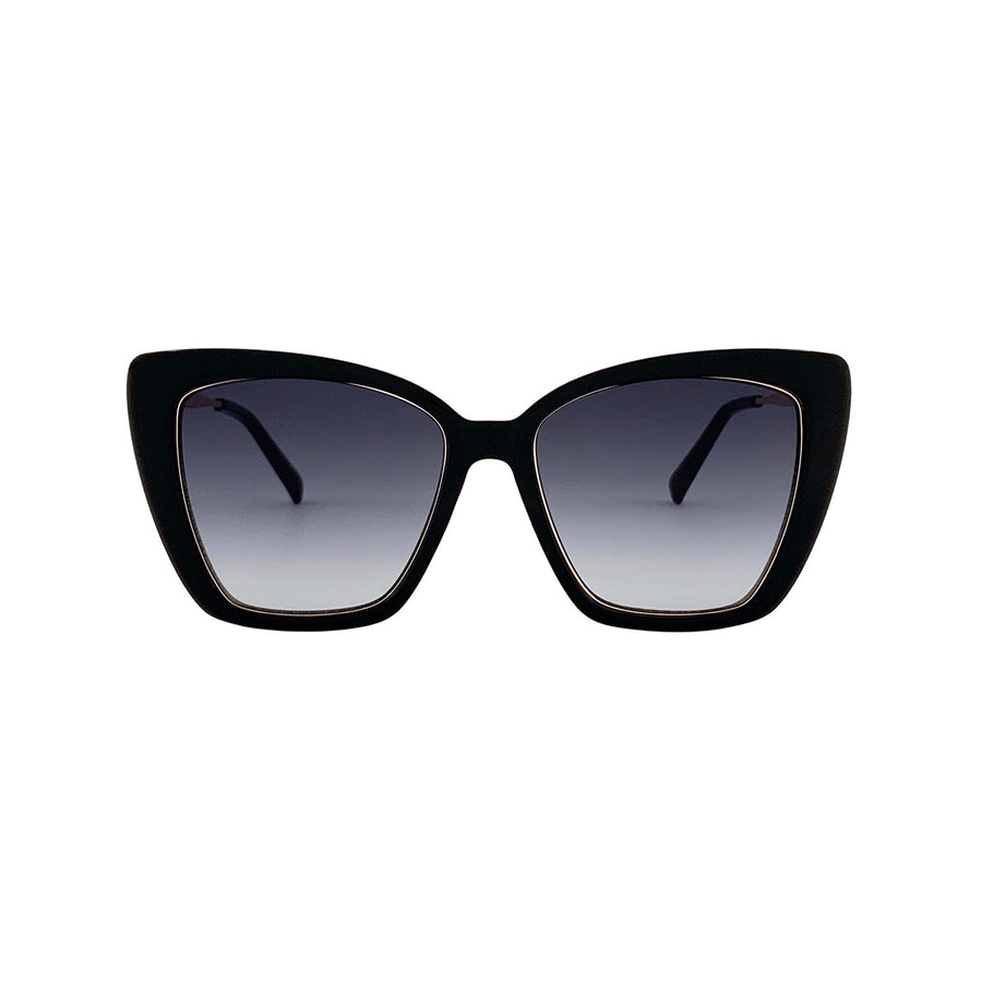 SU.VI Sonnenbrille 54009 Gold Braun
