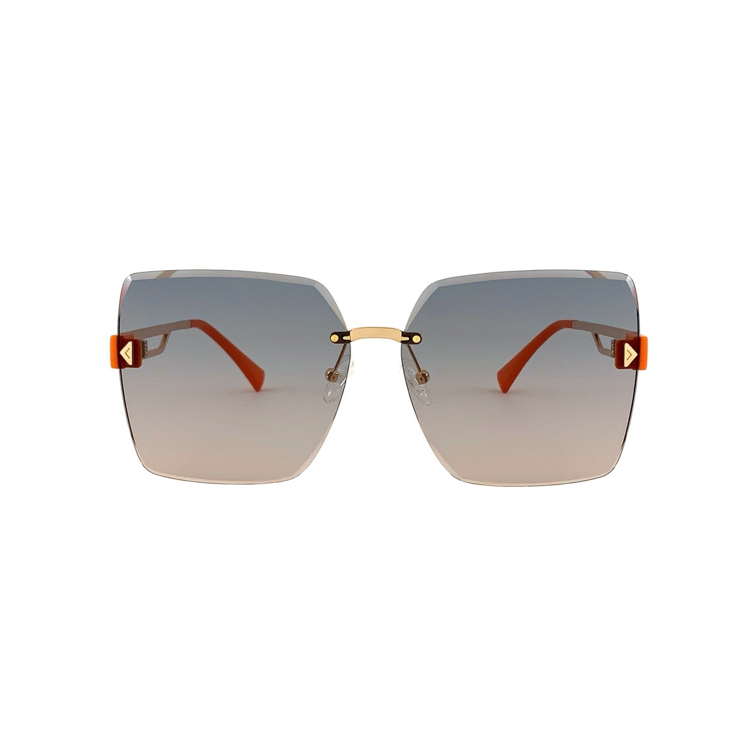 SU.VI Sonnenbrille 54016 Gold Orange