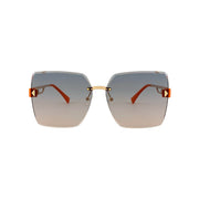 SU.VI Sonnenbrille 54016 Gold Orange