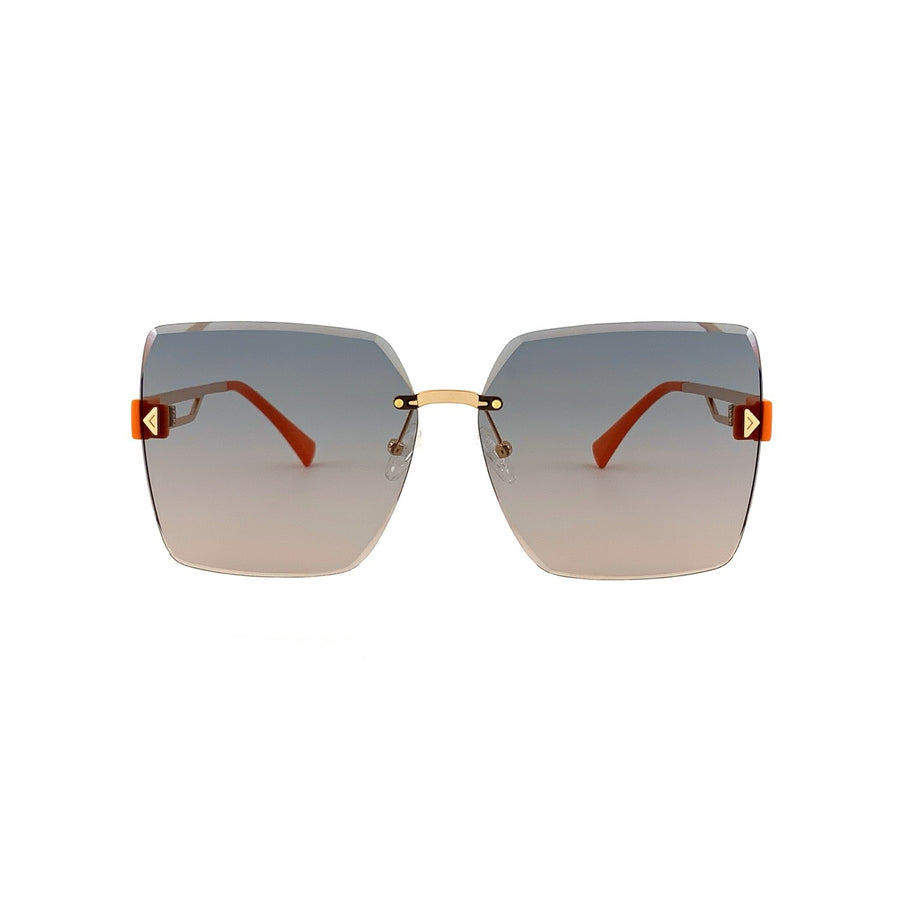 SU.VI Sonnenbrille 54016 Gold Orange