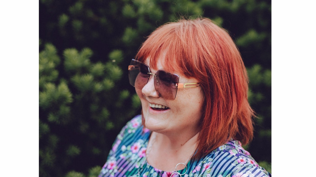 SU.VI Sonnenbrille 54016 Gold Orange – Detailansicht 3