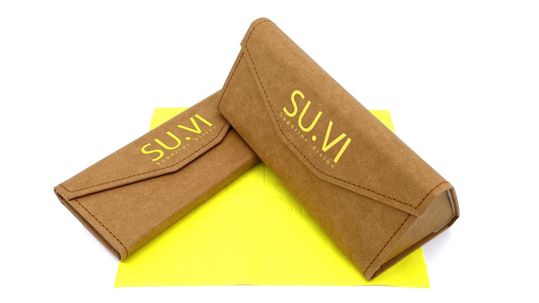 SU.VI Sonnenbrille 54020 Gold Weiß – Detailansicht 2
