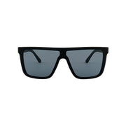 Sonnenbrille SU.VI 54028 Mattschwarz mit grauen Gläsern