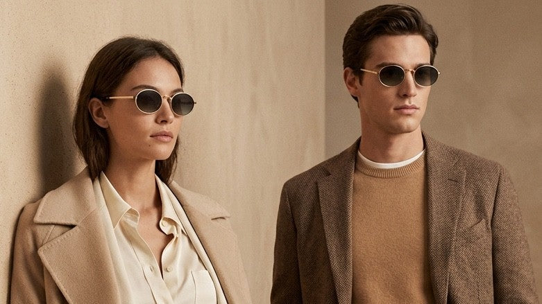 SU.VI Sonnenbrille 55015 Gold Grün – Detailansicht 1
