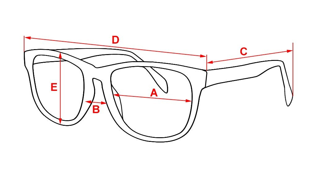 Sonnenbrille SU.VI 55036 Mattschwarz mit grauen Gläsern – Detailansicht 3