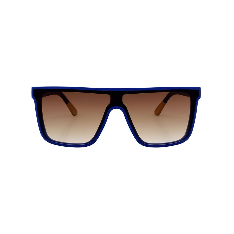 Sonnenbrille SU.VI 55050 Mattlila mit braunen Gläsern