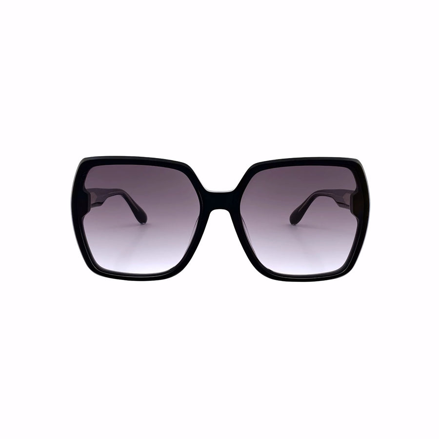 Sonnenbrille SU.VI 55064 Schwarz mit grauen Gläsern