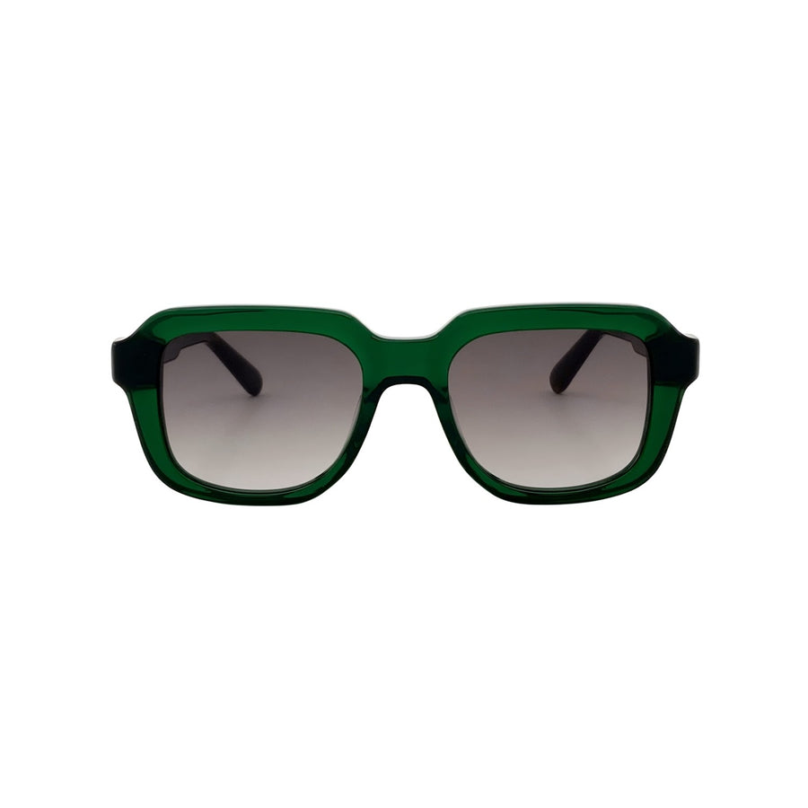Sonnenbrille SU.VI 55090 Grün mit grauen Gläsern