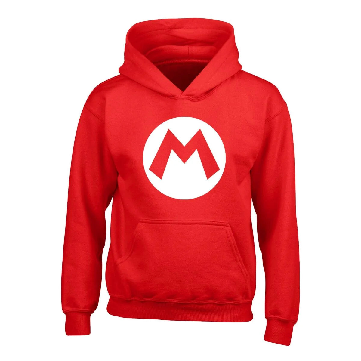 Super Mario Badge Unisex-Hoodie – Rot