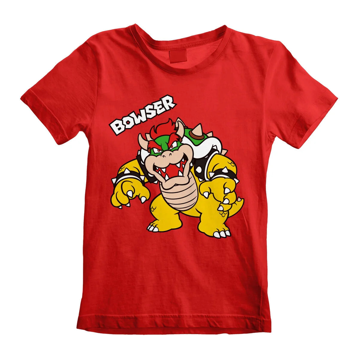 Super Mario Bowser Kinder-T-Shirt – Rot