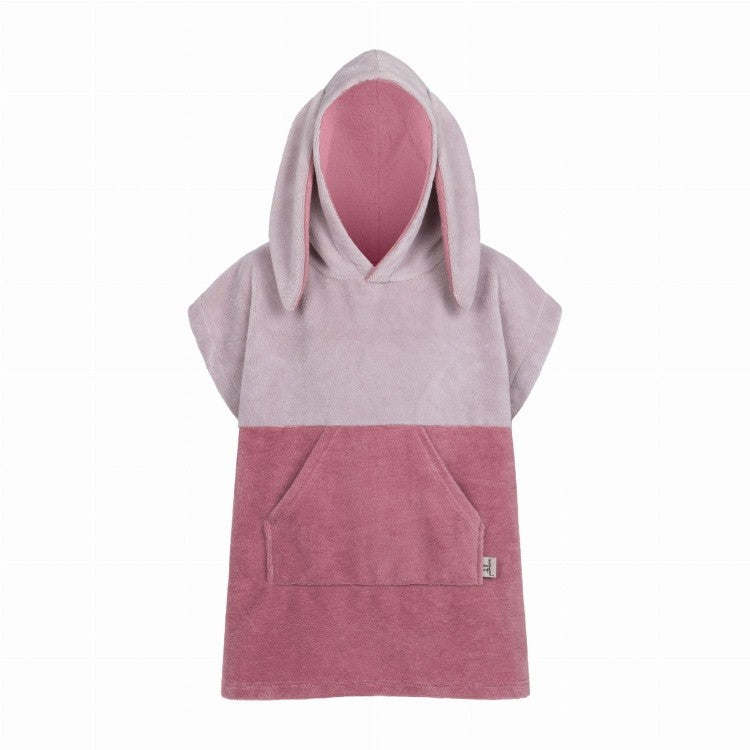 Surfbunny Kinder-Badeponcho – Pink – Produktansicht 2