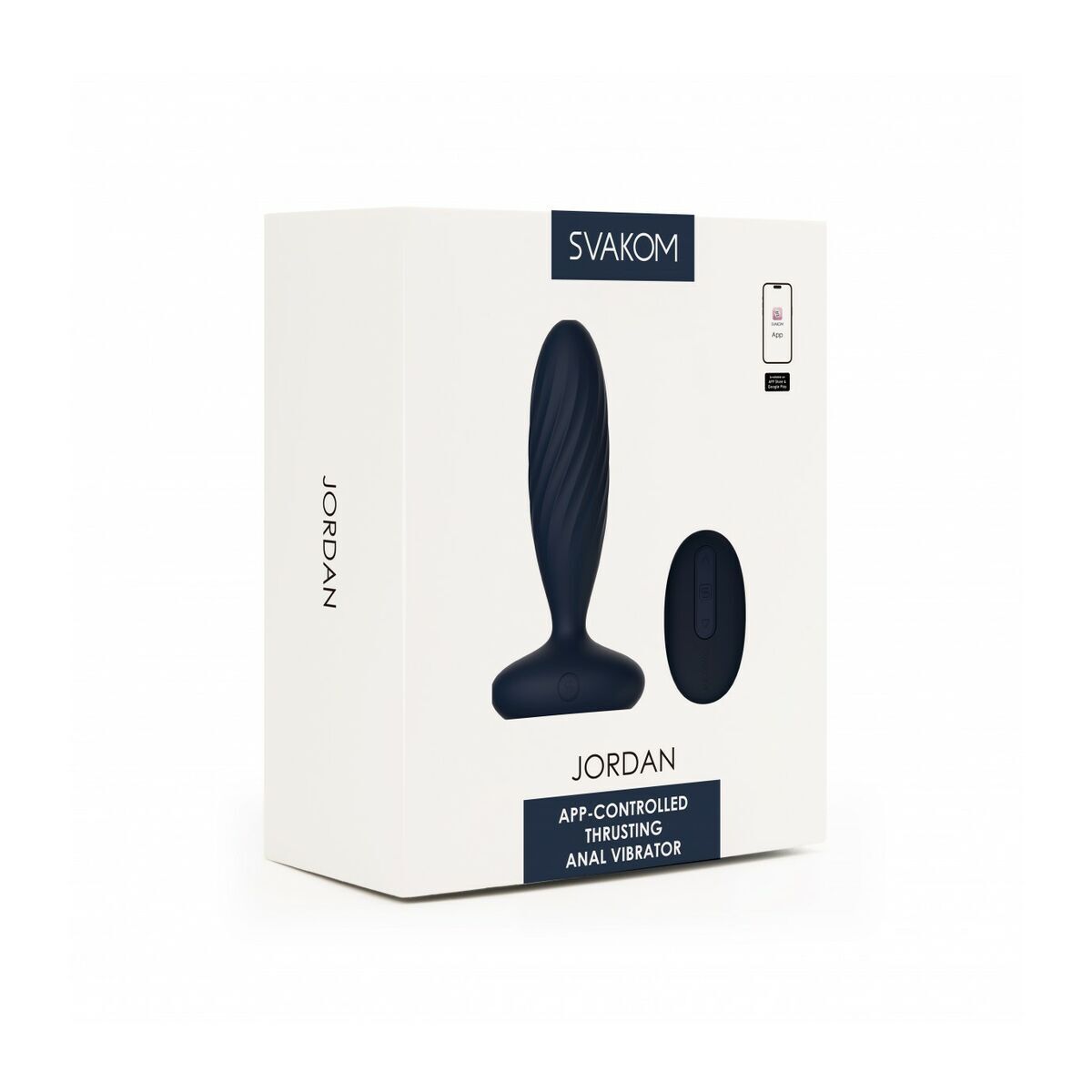 Svakom Plug Anal Schwarz 10 cm erotisches Spielzeug