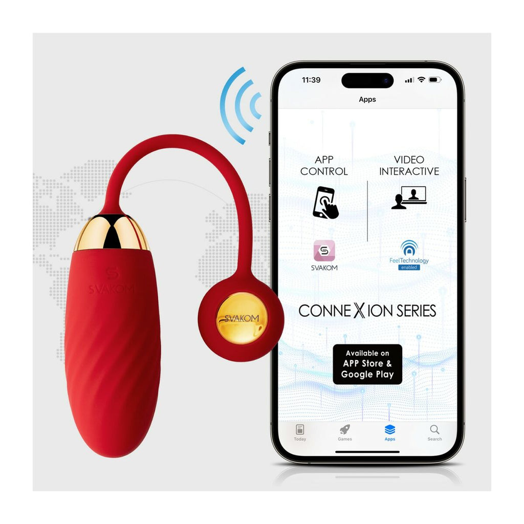 Svakom Vibrator – Modernes Design Mit App-Steuerung - Erotik Shop