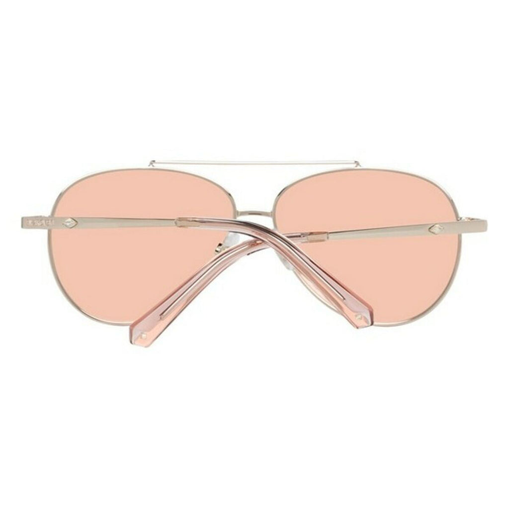 Rose-tinted aviator sunglasses Swarovski Damensonnenbrille SK0194-6028U mit UV400 und luxuriösem Design
