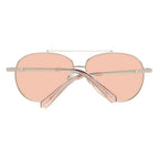 Rose-tinted aviator sunglasses Swarovski Damensonnenbrille SK0194-6028U mit UV400 und luxuriösem Design