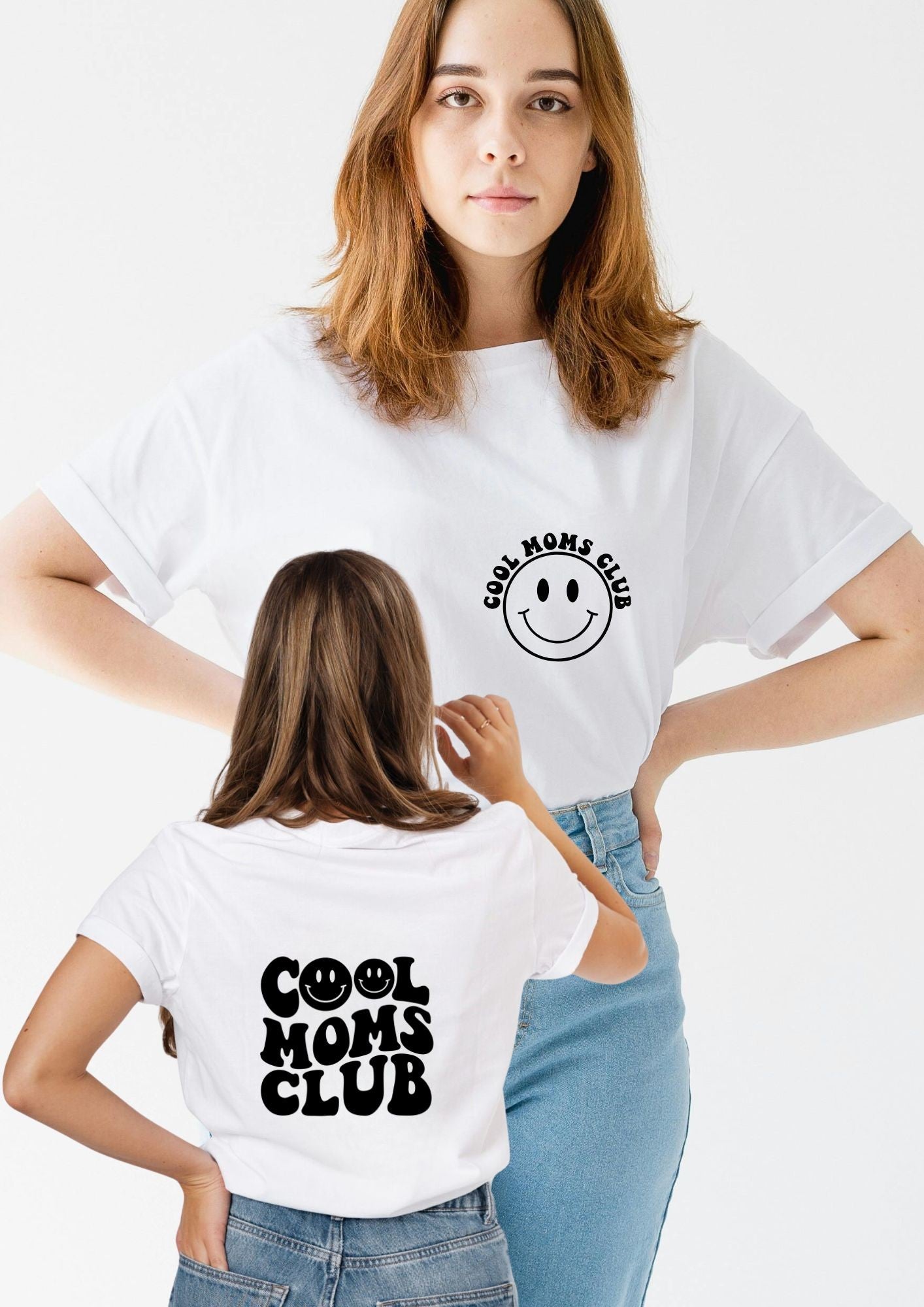 T-Shirt Cool Moms Club – Produktansicht 2
