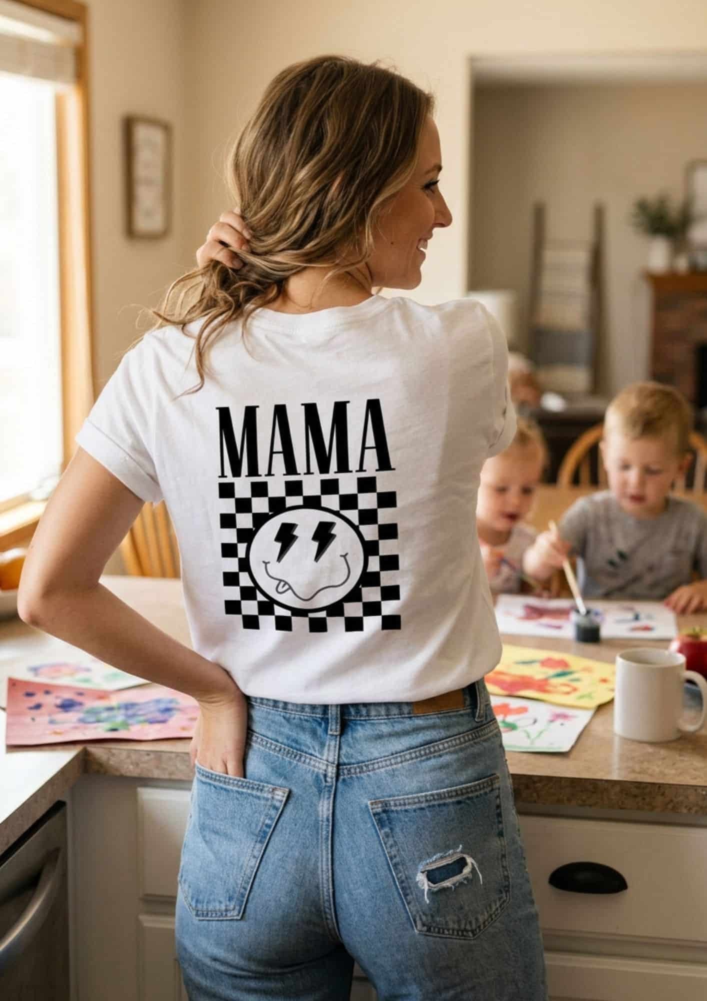 T-Shirt MAMA – Produktansicht 2