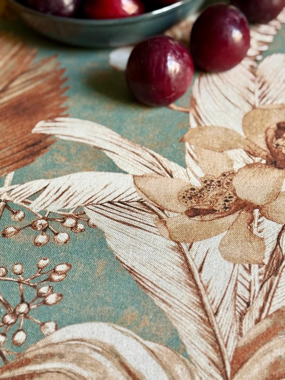 Tischläufer, Leinen-Baumwoll-Mix – Terra Flora – Produktansicht 3