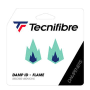 Tennis-Schwingungsdämpfer Tecnifibre Flame Damp 2er-Set