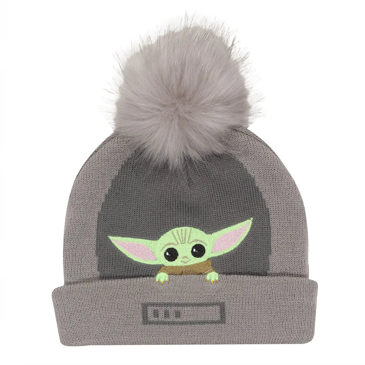 The Mandalorian Grogu Beanie – Grau