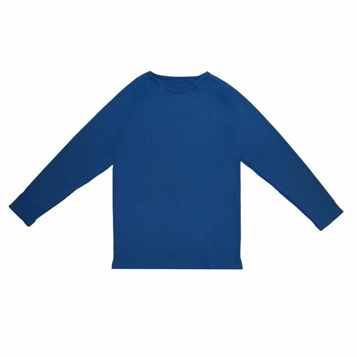 Blaues Goher Kinder-Thermoshirt in Vorderansicht