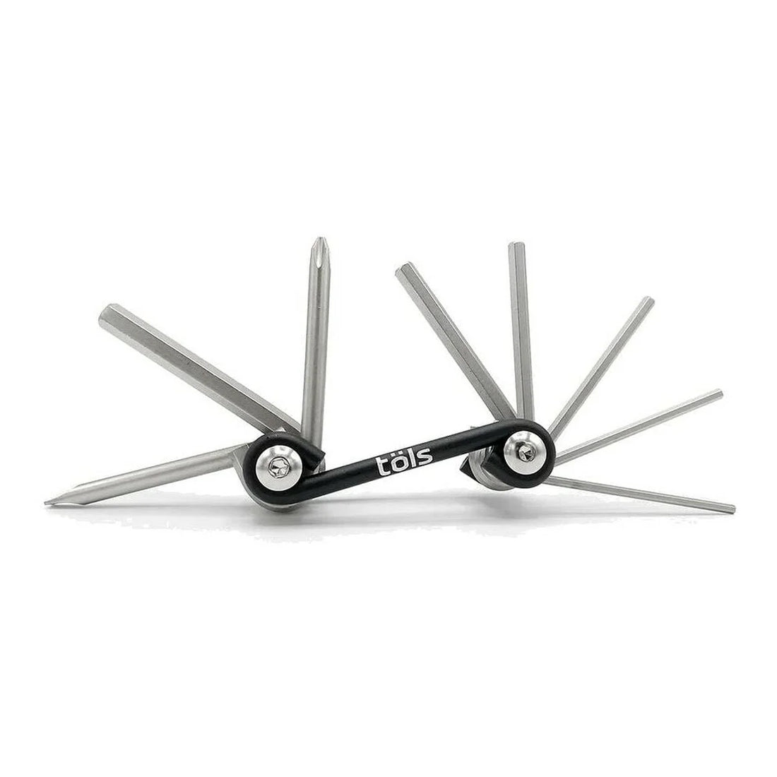Fahrrad-Multitool Töls Lexia 8 Silberfarben – Detailansicht 1