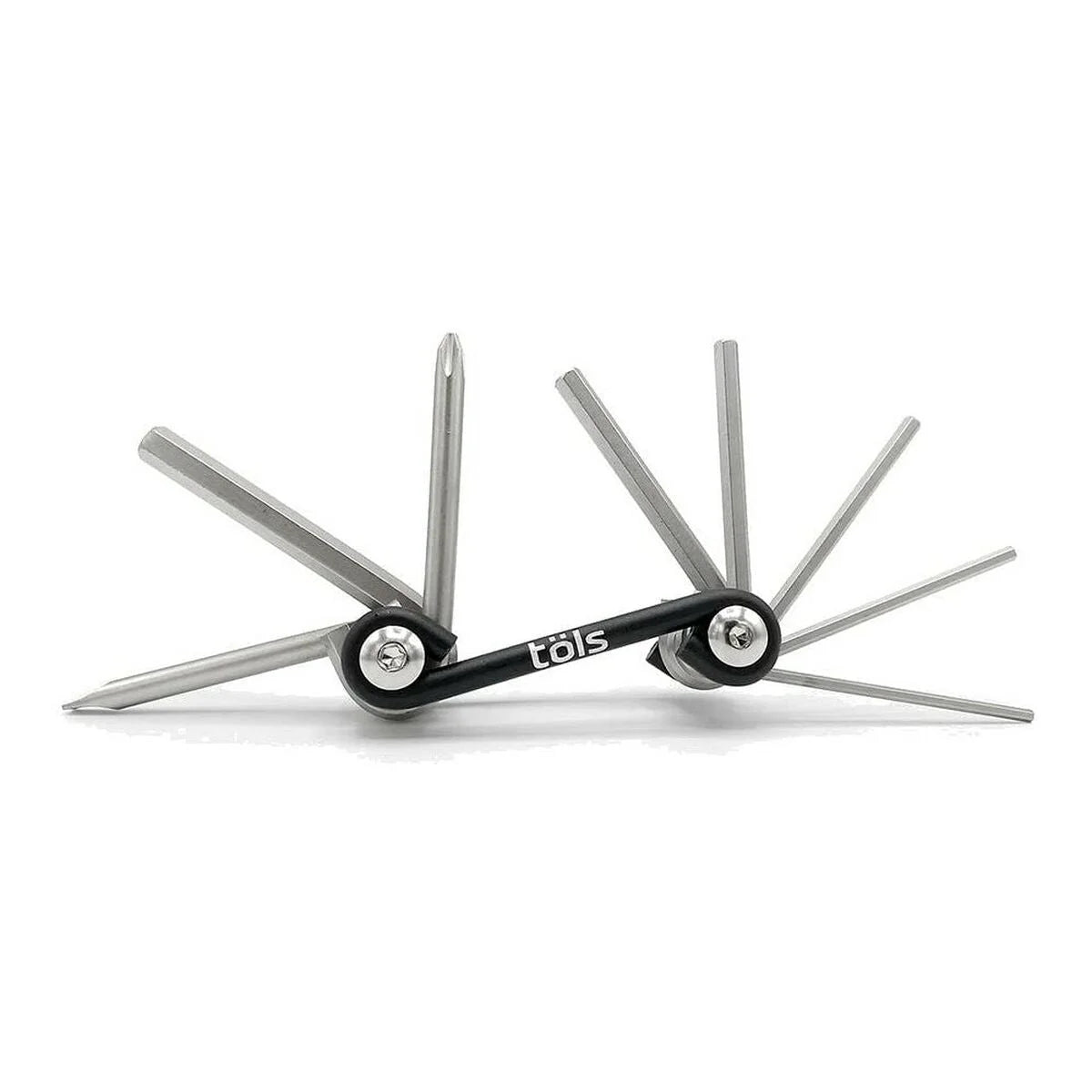 Fahrrad-Multitool Töls Lexia 8 Silberfarben – Produktansicht 3