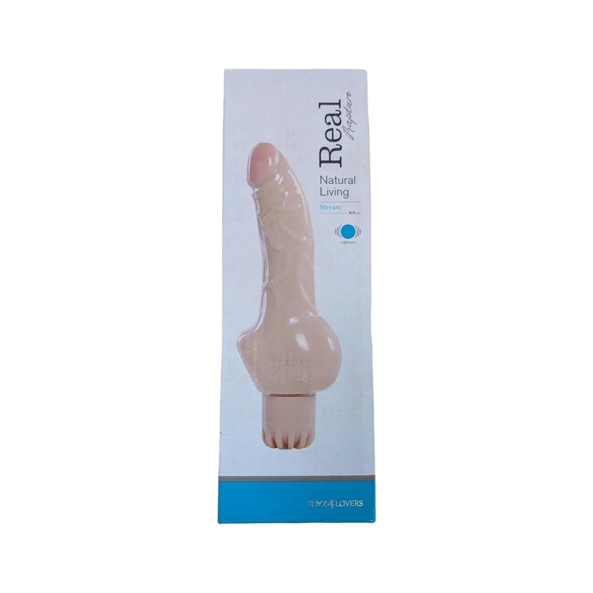 Verpackung des Toyz4lovers Real Rapture Vibrators in Frontansicht