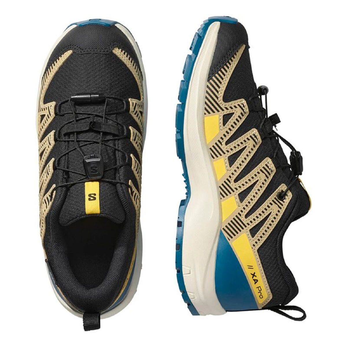 Trail Laufschuhe Herren Salomon Xa Pro V8 Schwarz Grau - Sport & Freizeit