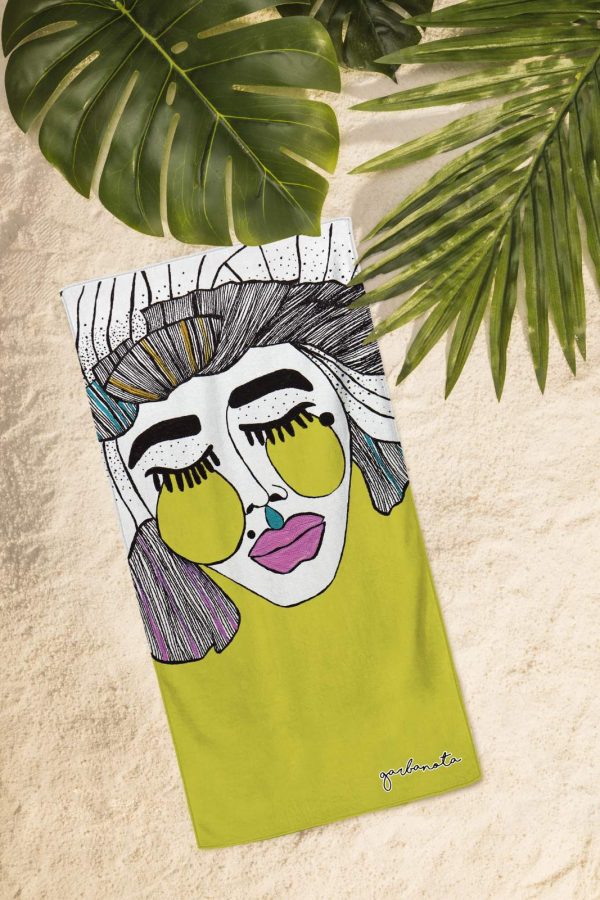 Handtuch Veronika – Gelb