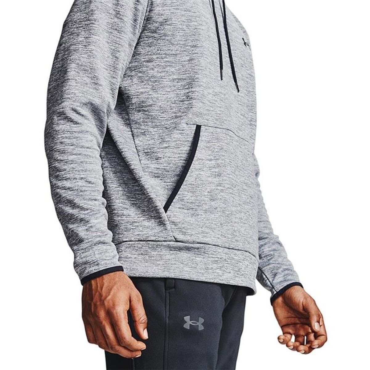 Under Armour Fleece Twist Dunkelgrau Kapuze - Sport & Freizeit