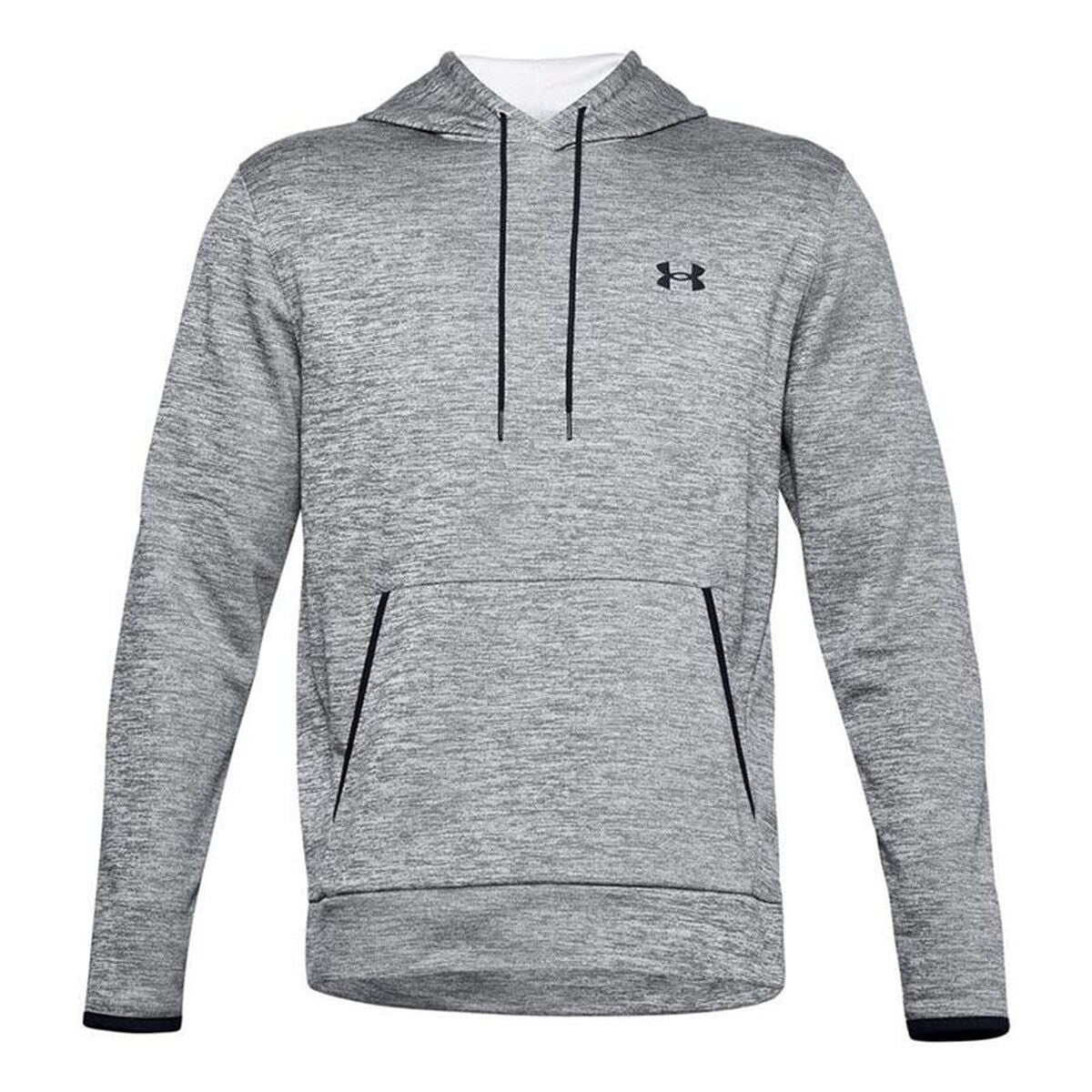 Under Armour Fleece Twist Dunkelgrau Kapuze - Sport & Freizeit
