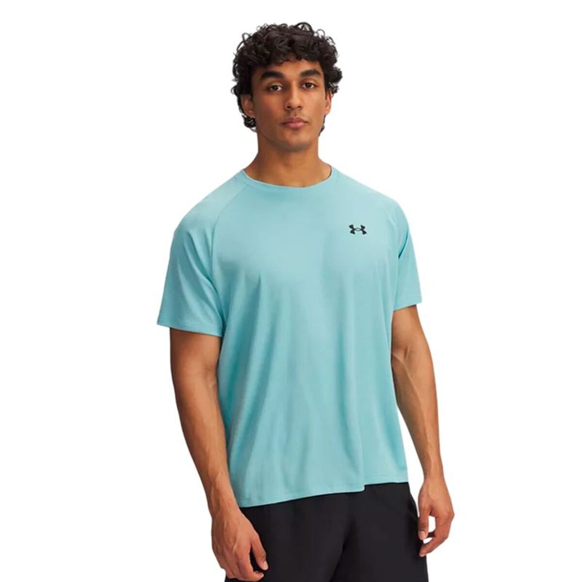 Under Armour Tech Textured SS Himmelsblau Herren - Sport & Freizeit