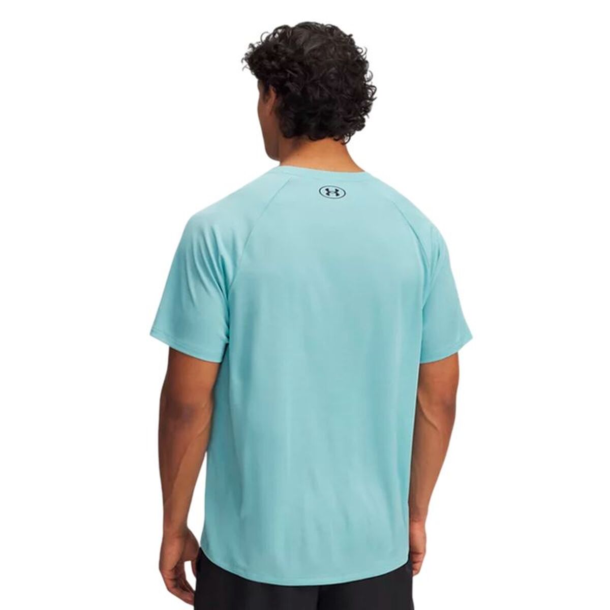 Under Armour Tech Textured SS Himmelsblau Herren - Sport & Freizeit