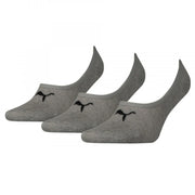Füßlinge Puma Footie Grau 3er-Pack