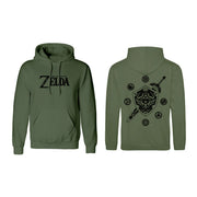 Kapuzenpullover The Legend of Zelda Grün