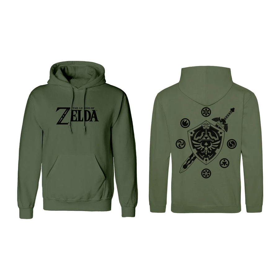 Kapuzenpullover The Legend of Zelda Grün