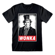 Willy Wonka Unisex-T-Shirt – Schwarz
