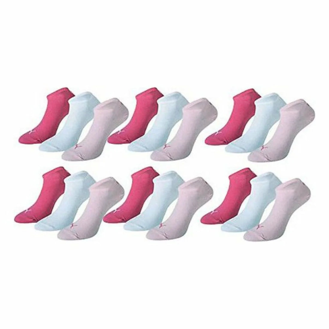 Knöchelsocken Puma Sneaker Lady Rosa 3er-Pack – Detailansicht 1