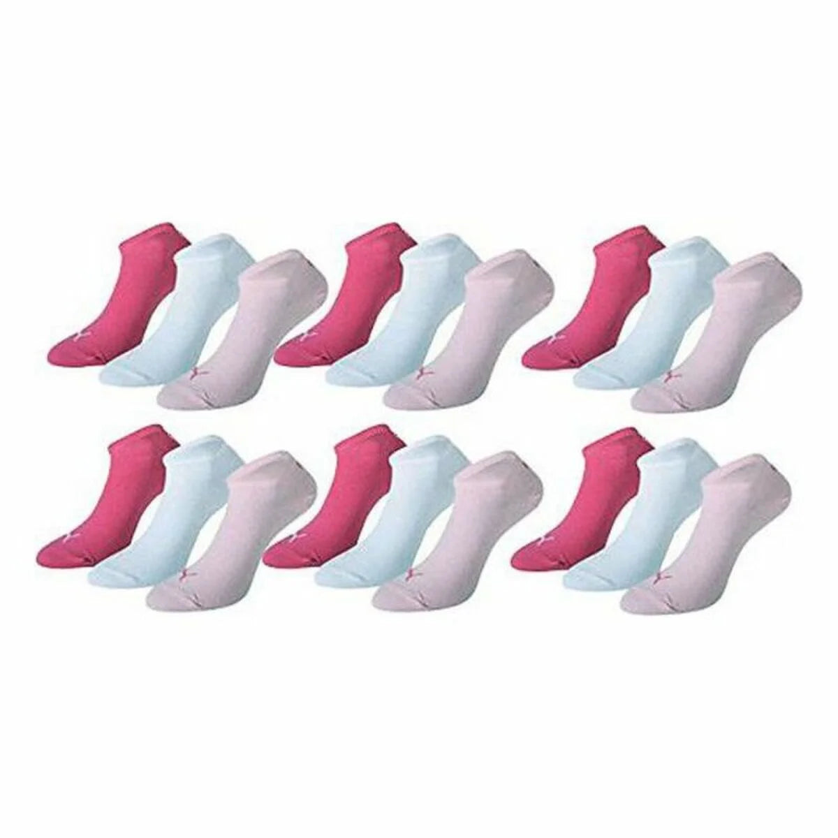 Knöchelsocken Puma Sneaker Lady Rosa 3er-Pack – Produktansicht 3