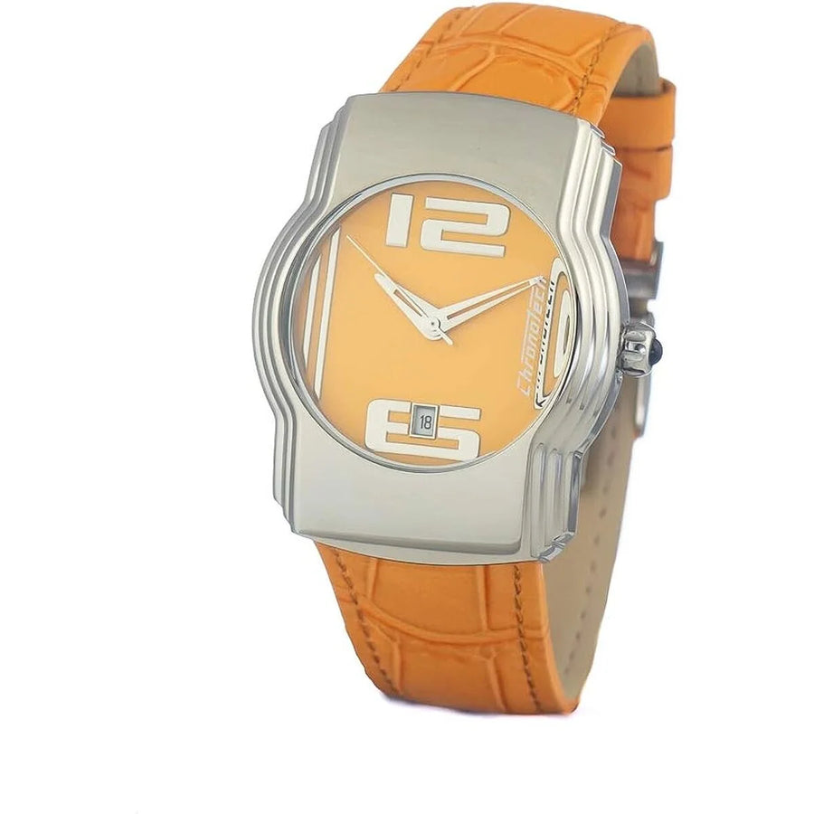 Unisex-Armbanduhr Chronotech CT7279M – Orange, 38 mm