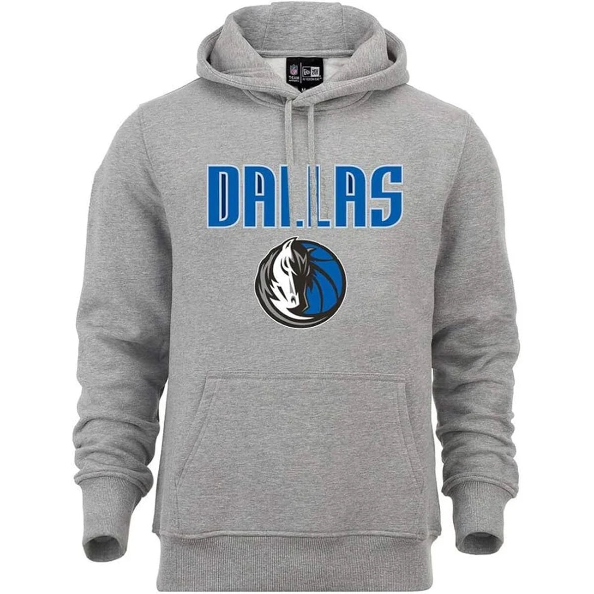 Grauer New Era Dalmav Kinder-Hoodie mit Dallas-Motiv