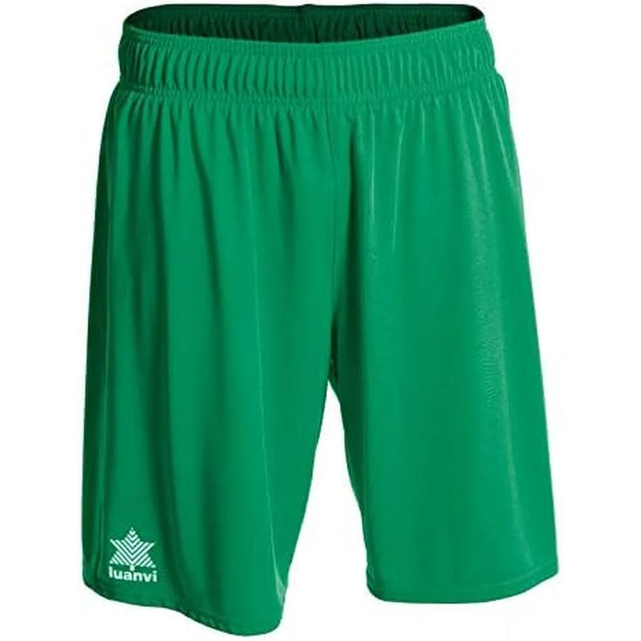Fußballshorts Luanvi Bermuda Pol – Grün, XXL