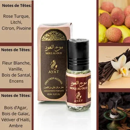 Ayat Perfumes Arabic Oil 3 ml – Halal & Vegan (einzeln & 12er-Pack) – ausgewählte Produktansicht